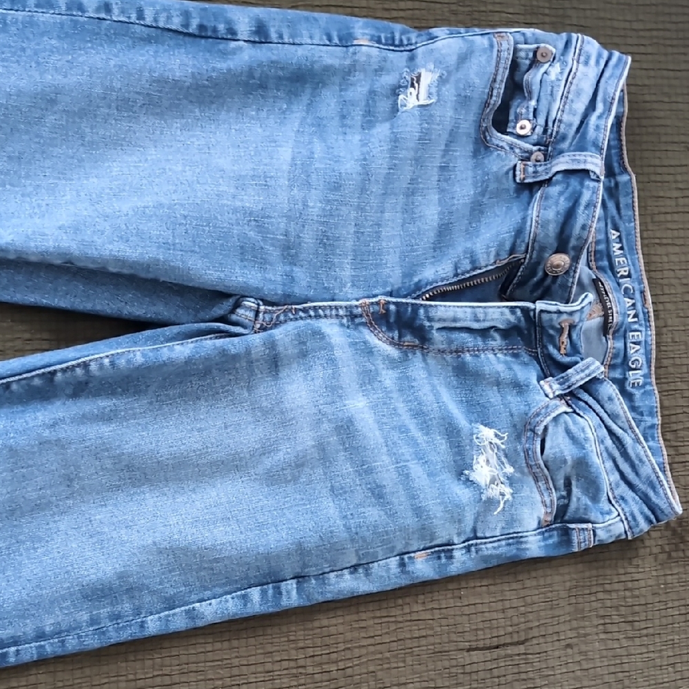 American Eagle Outfitters Blue Skinny Jeans Classic Style